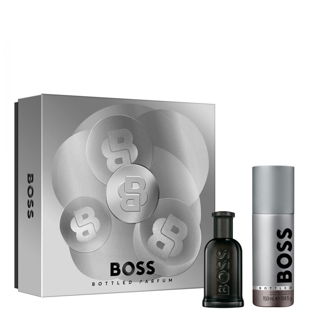 Hugo Boss Boss Bottled Parfum 50 Ml + Deodorante Spray 150 Ml 