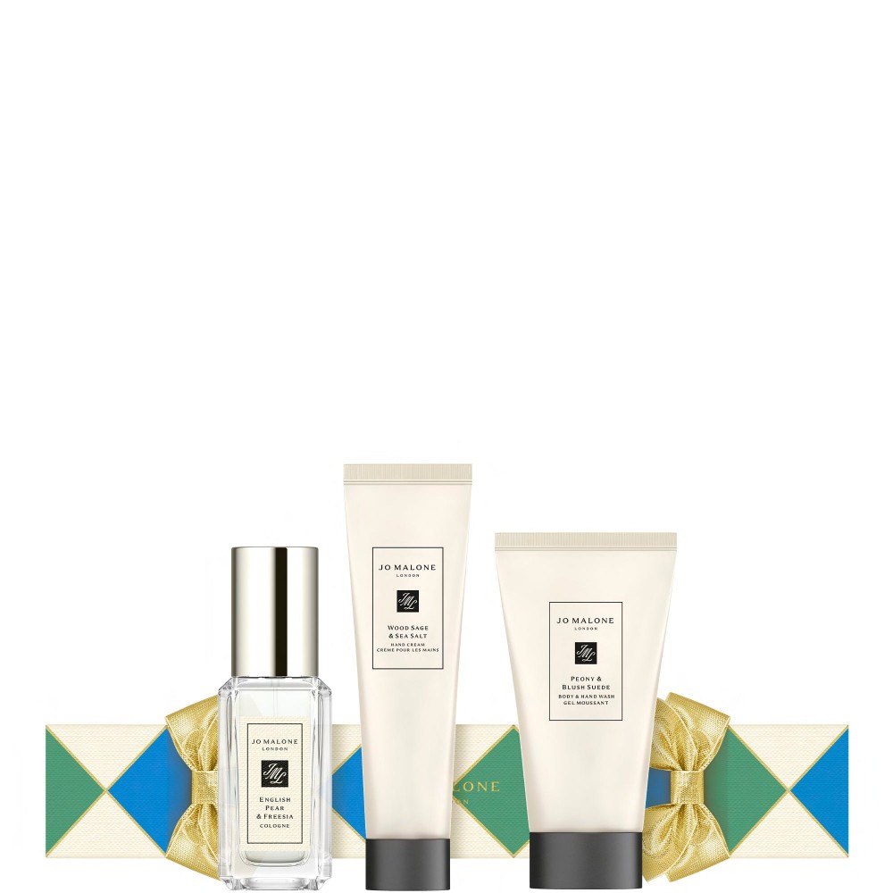 Jo Malone London English Perar & Fresia Cologne 9 Ml + Crema Mani 15 Ml + Detergente Corpo E Mani 30 Ml 