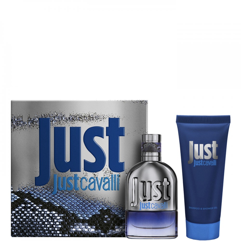 Cavalli Just For Him - Eau De Toilette 30 Ml + Gel Doccia 100 Ml 