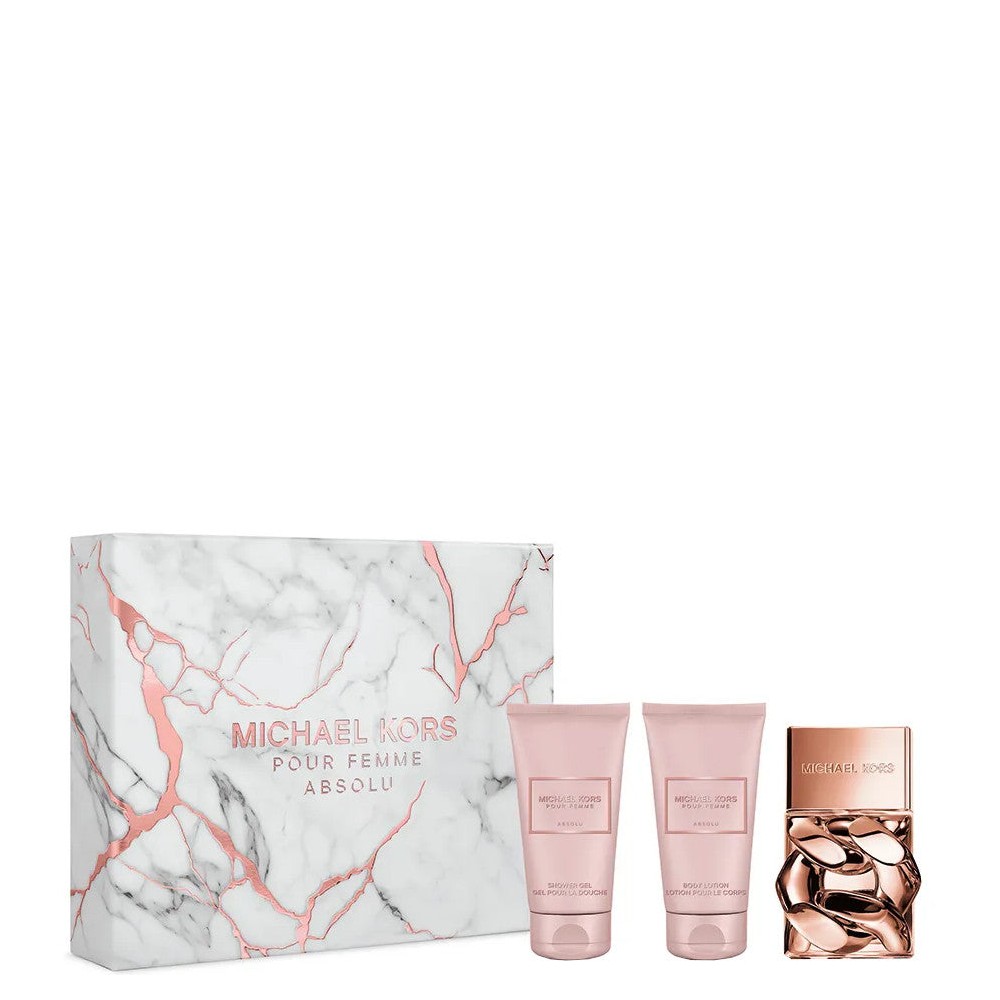 Michael Kors Pour Femme Absolu - Eau De Parfum Donna 50 Ml + Body Lotion 50 Ml + Shower Gel 50 Ml 