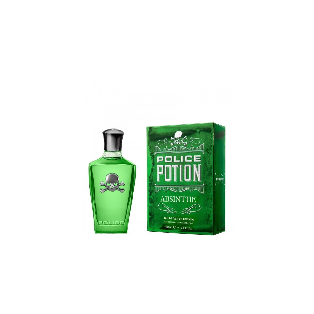 Police Potion Absinthe For Him - Eau De Parfum Uomo 100 Ml Vapo 