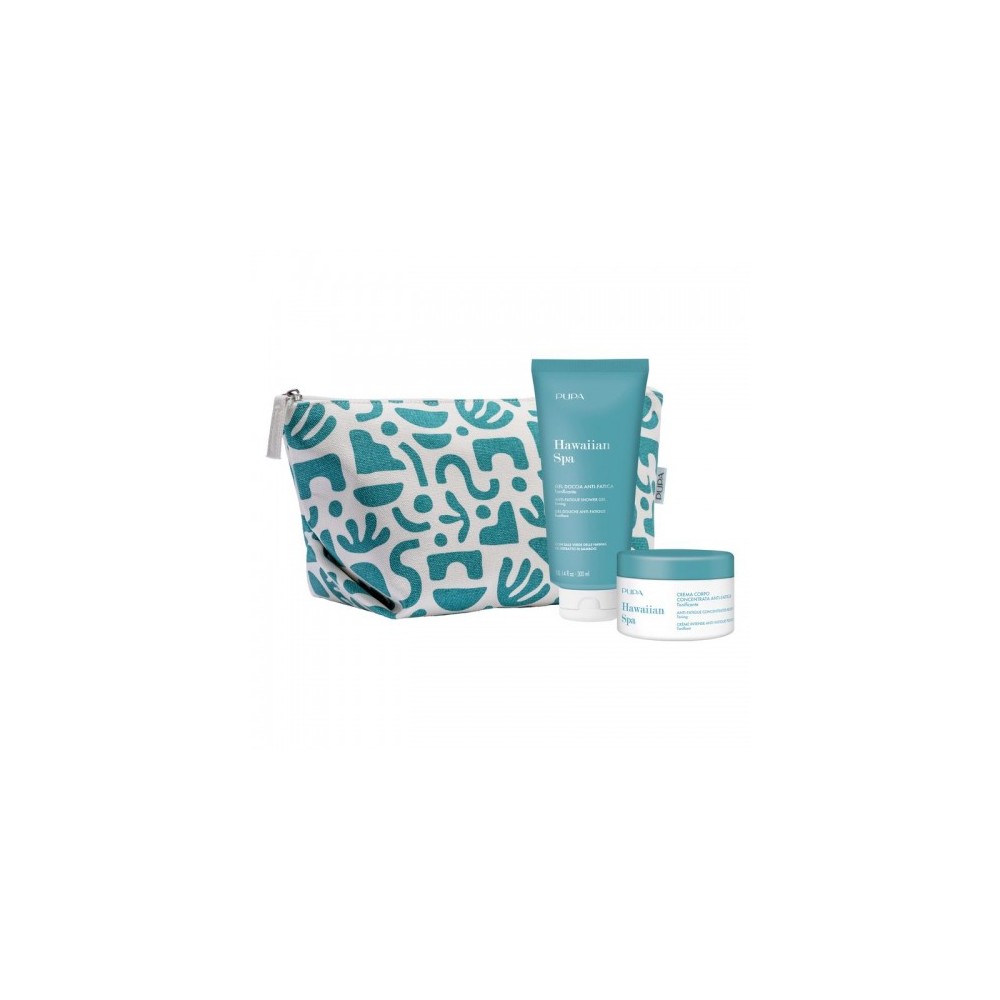 Pupa Hawaiian Spa - Crema Corpo 150 ML + Gel Doccia Anti-Fatica 300 Ml 