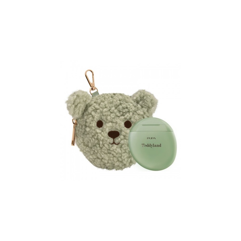 Pupa Teddyland Latte E Crema Di Pistacchio - Crema Mani Profumata 50 Ml + Pouch In Tessuto Orsetto Teddy 