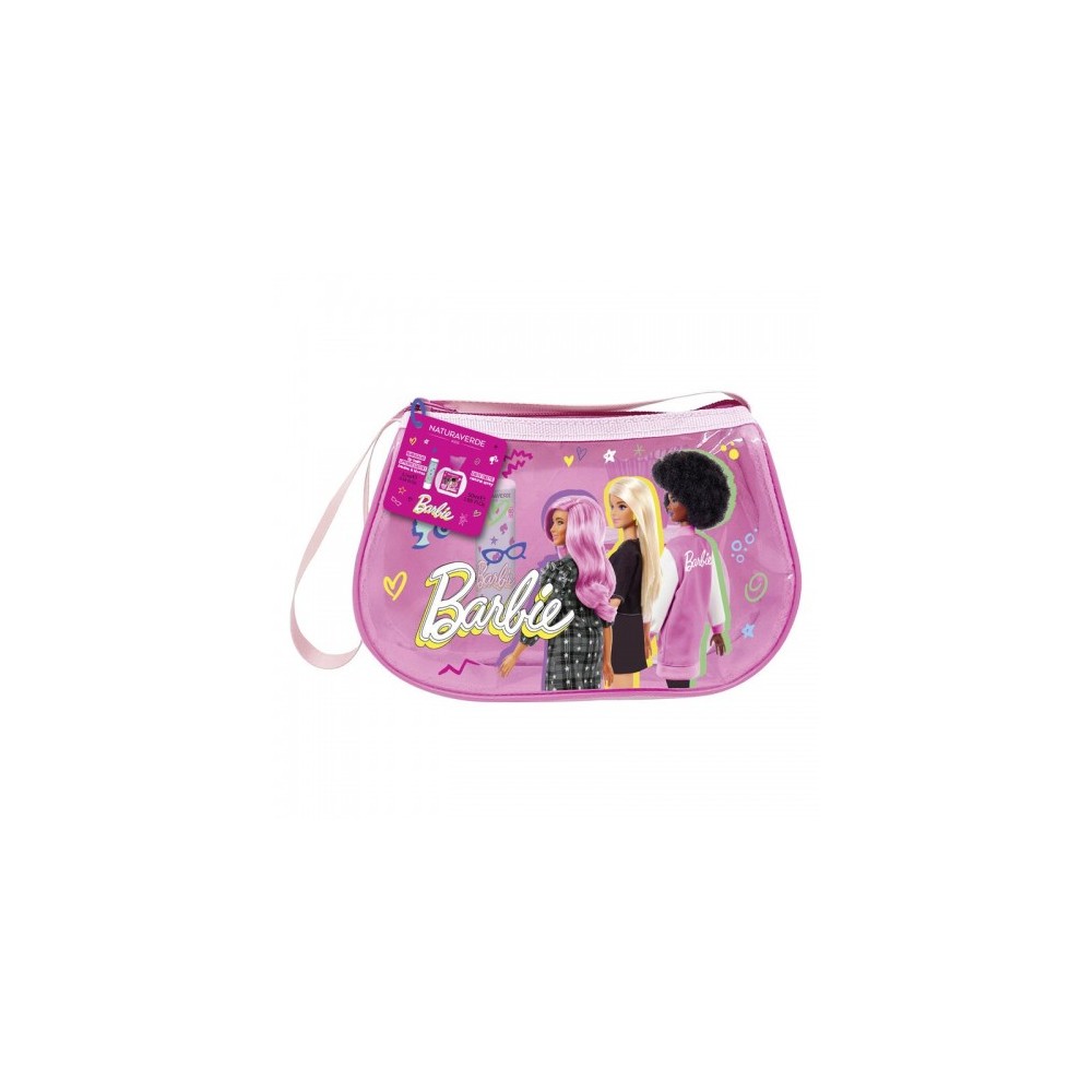 Naturaverde Barbie - Burrocacao Alla Fragola 5,7 Ml + Eau De Toilette 50 Ml + Borsetta 