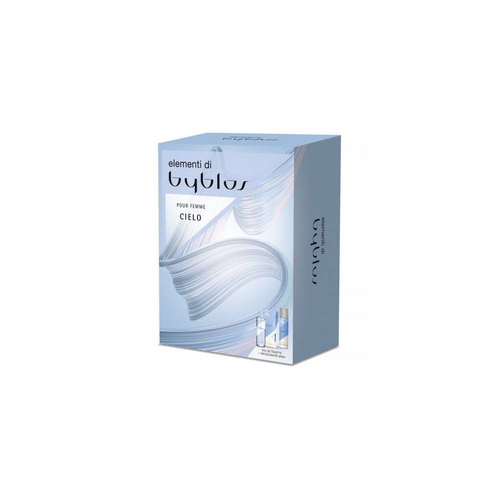 Byblos Cielo Pour Femme - Eau De Toilette 120 Ml Vapo + Deodorante Spray 150 Ml 