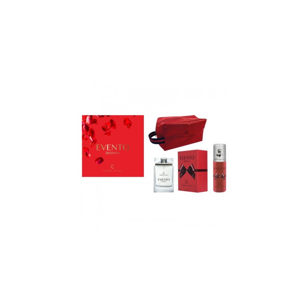 Capucci Evento Donna - Eau De Parfum + Deodorante 120 Ml + Beauty Case 