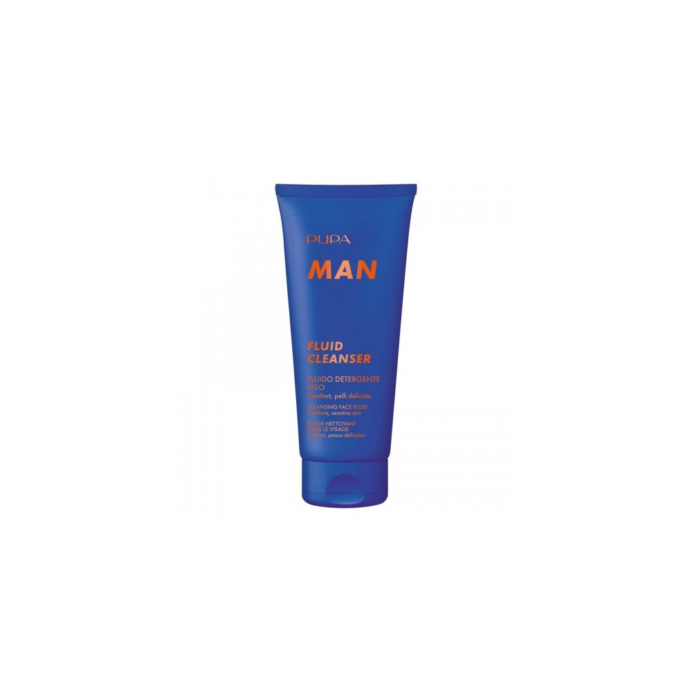 Pupa Man Fluid Cleanser - Fluido Detergente Viso 100 Ml 
