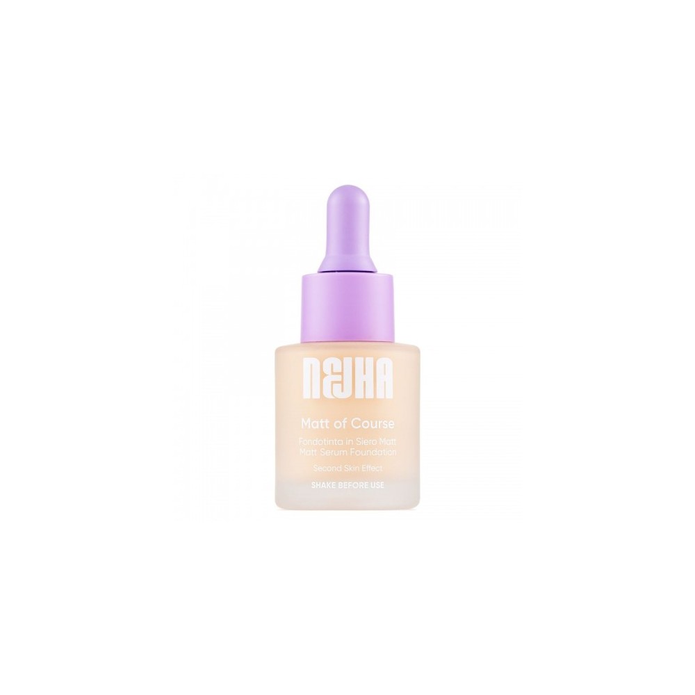 Nejha Matt Of Course - Fondotinta In Siero Matt N. W02 Vanilla 