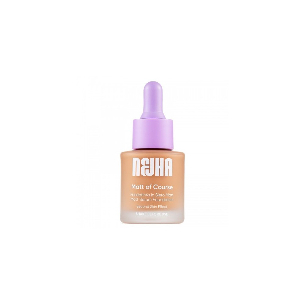 Nejha Matt Of Course - Fondotinta In Siero Matt N. W08 Toffee 