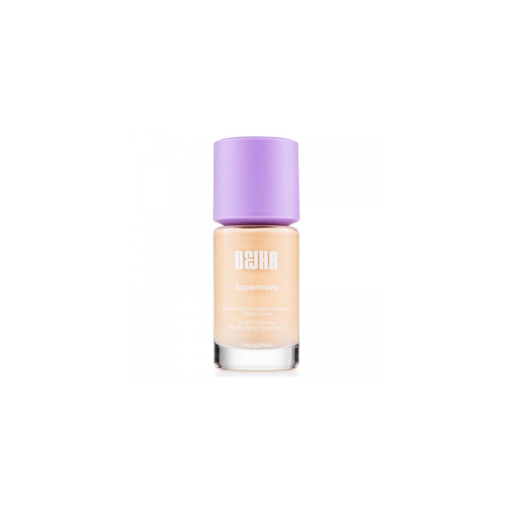 Nejha Supernova - Fondotinta Idratante Luminoso Effetto Glow N. W05 Sand 