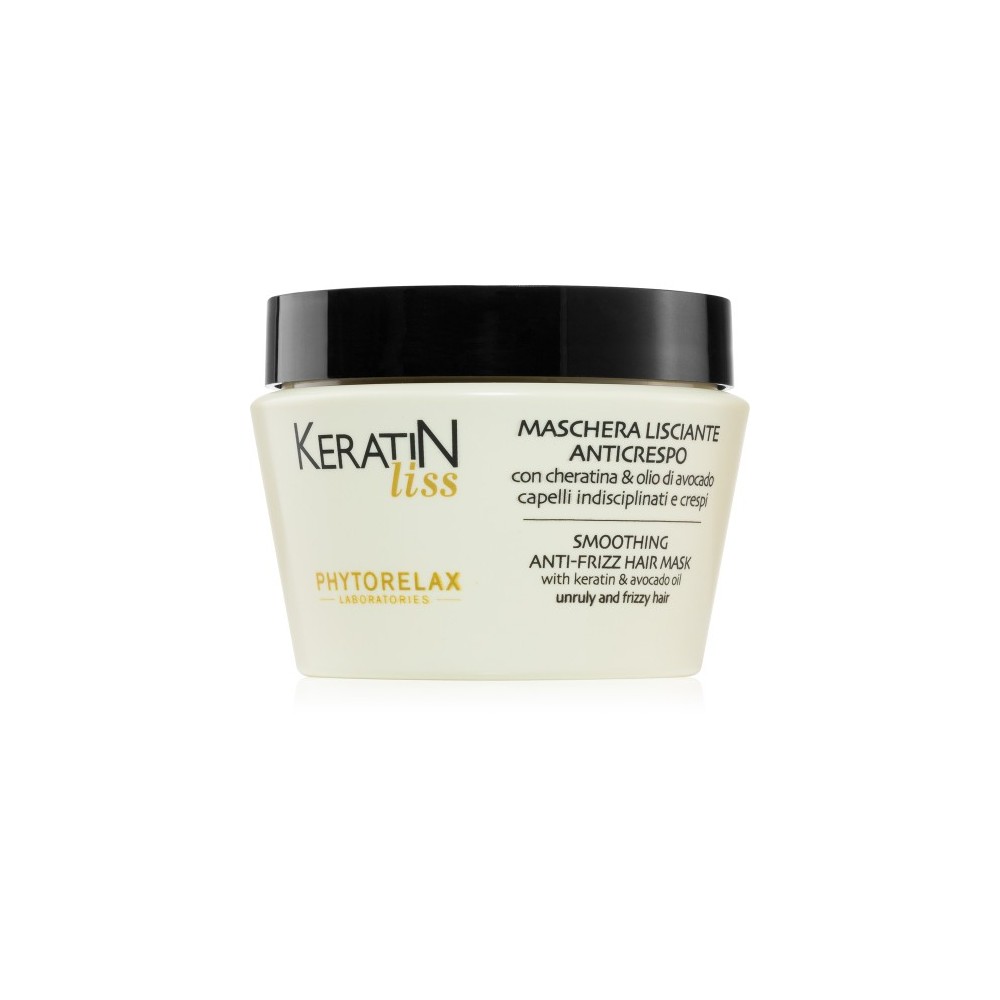Phytorelax Keratin Liss - Maschera Lisciante Anticrespo 250 Ml 