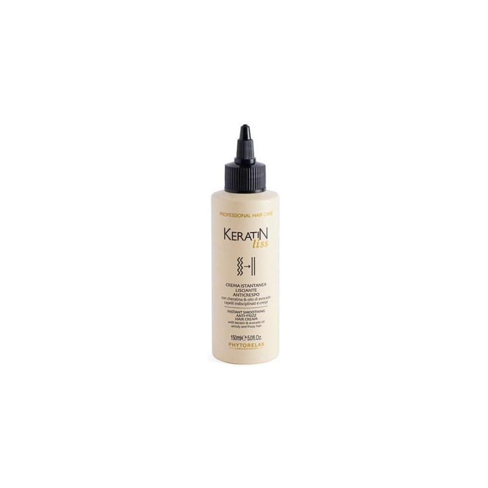 Phytorelax Keratin Liss - Crema Istantanea Lisciante Anticrespo 150 Ml 