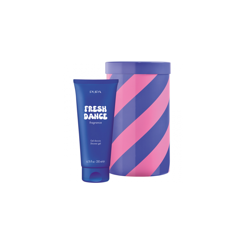 Pupa Happy Box Fresh Dance - Gel Doccia 200 Ml + Confezione In Metallo 