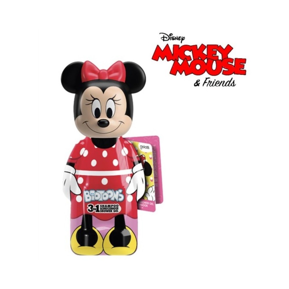 Disney Minnie - Gel Doccia E Shampoo Per Bambini Profumato 300 Ml 