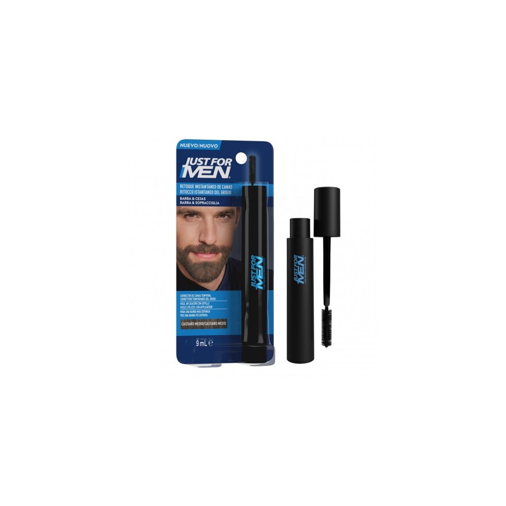 Just For Men Ritocco Istantaneo Del Grigio - Castano Medio 9 ml 