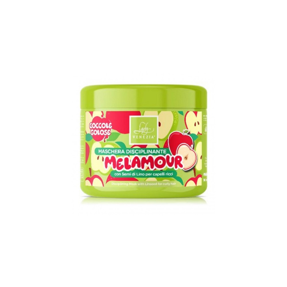 Lady Venezia Melamour - Maschera Disciplinante per capelli ricci 500 ml 