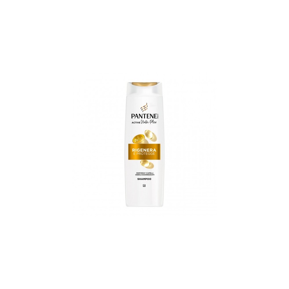 Pantene Pro-V Rigenera & Protegge - Shampoo per Capelli Deboli e Danneggiati 400 ml 