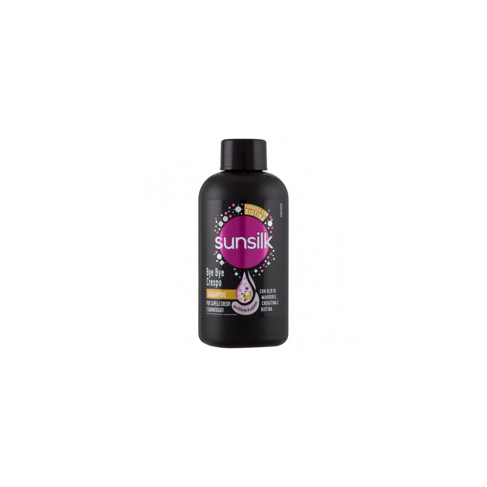Sunsilk Bye Bye Crespo - Shampoo per capelli Crespi e danneggiati 100 ml 