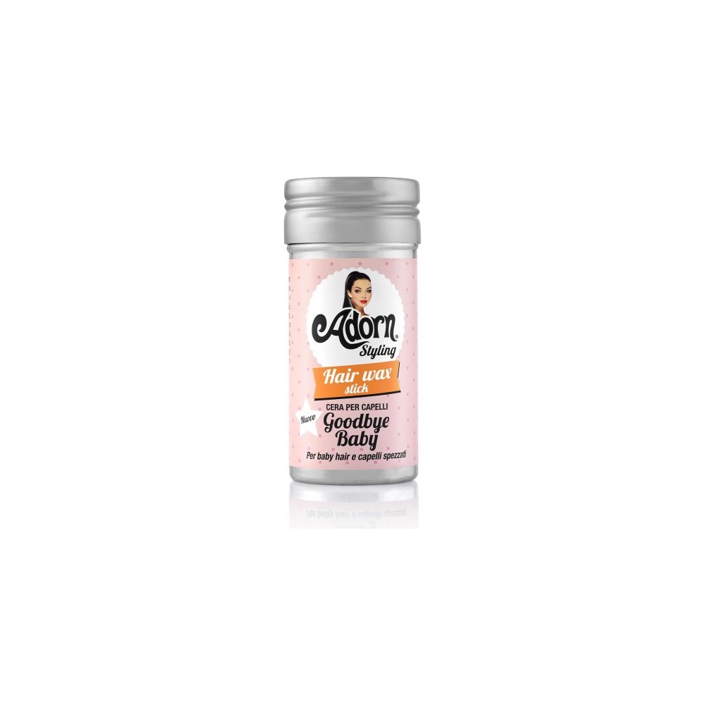 Adorn Goodbye Baby Hair Wax Stick - Cera modellante 75 ml 
