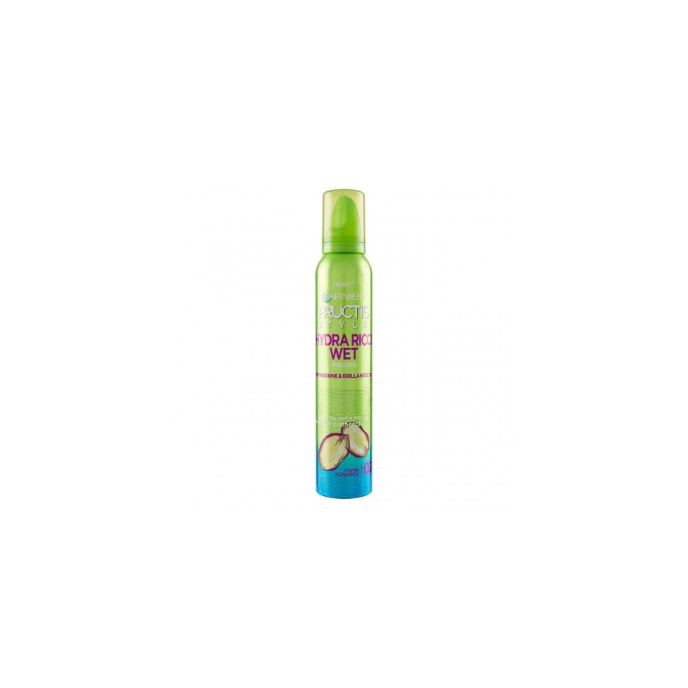 Garnier Fructis Style Hydra Ricci Wet - Mousse Definizione e Brillantezza 200 ml 