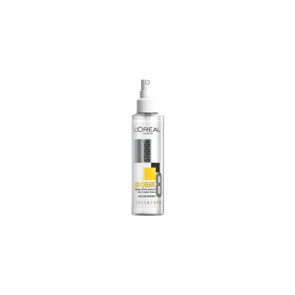 L'Oreal Paris Studio Line Go Create - Spray Ultra-Preciso Fissaggio Iperforte 150 ml 