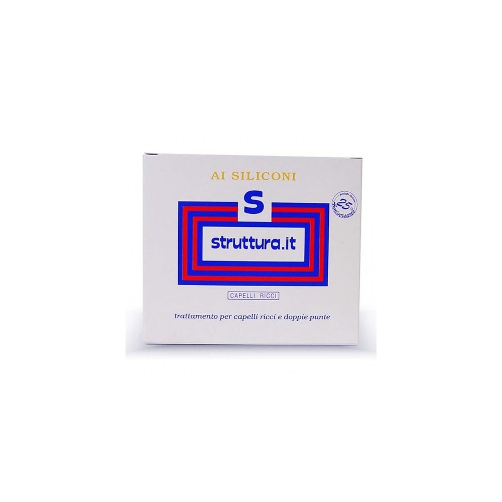 Struttura Lozione ai siliconi per capelli ricci e doppie punte 10 fiale da 12 ml 