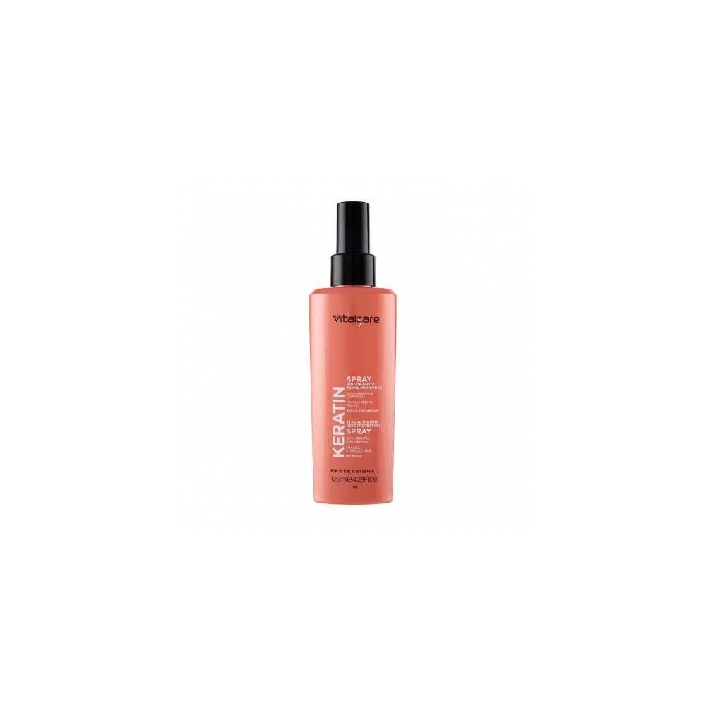 Vitalcare Keratin - Spray Rinforzante Termo-Protettivo 125 ml 
