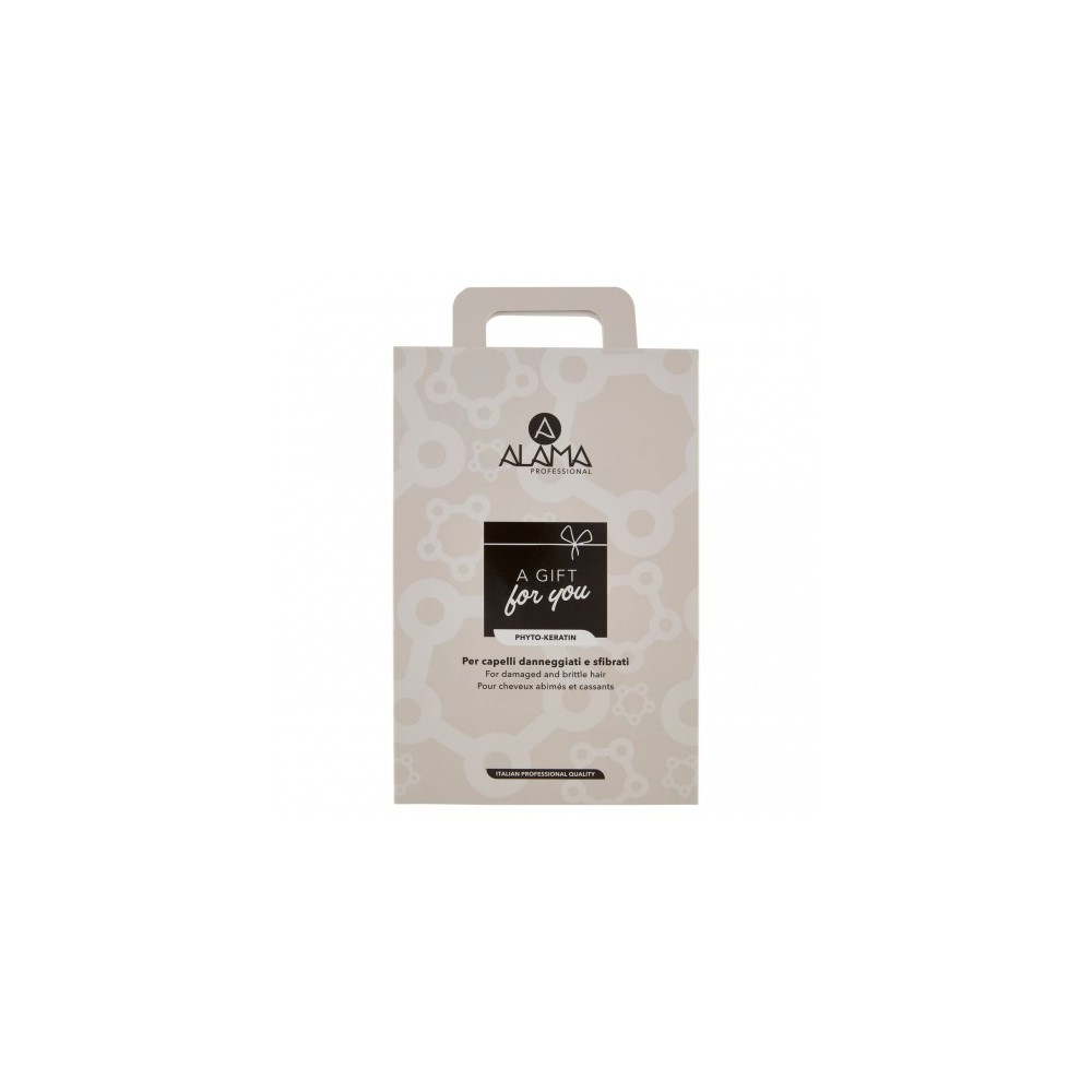 Alama A Gift For You Phyto-Keratin - Shampoo Repair 300 Ml + Conditioner Repair 300 Ml + Miracle Fluid 50 Ml 
