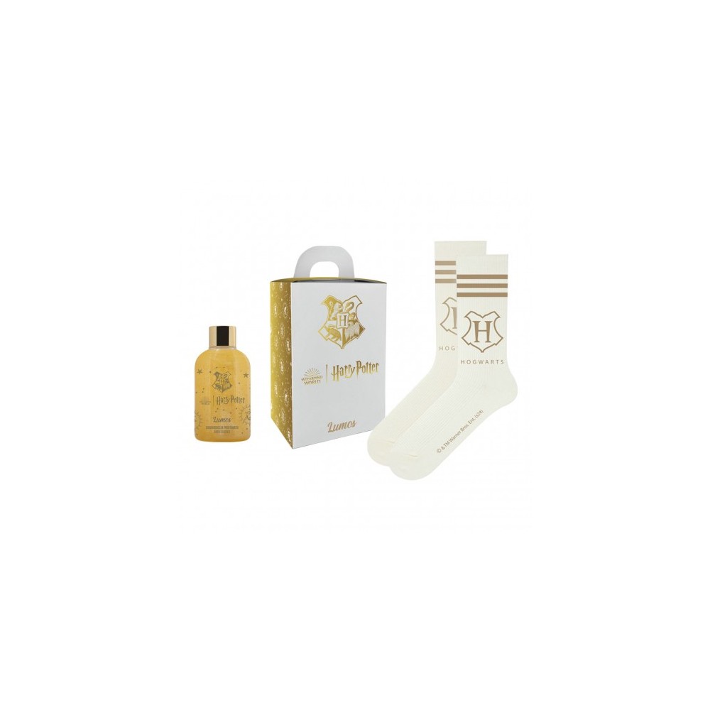 Diamond Harry Potter Lumos - Bagnodoccia Profumato 300 ml + Calzini Hogwarts 