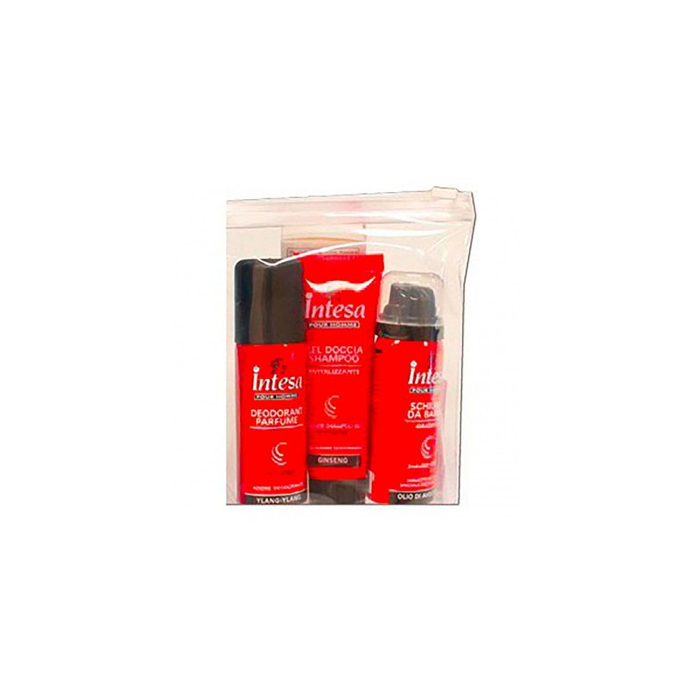 Intesa Pour Homme - Gel Doccia 50 Ml + Deodorante 50 Ml + Schiuma Da Barba 50 Ml 