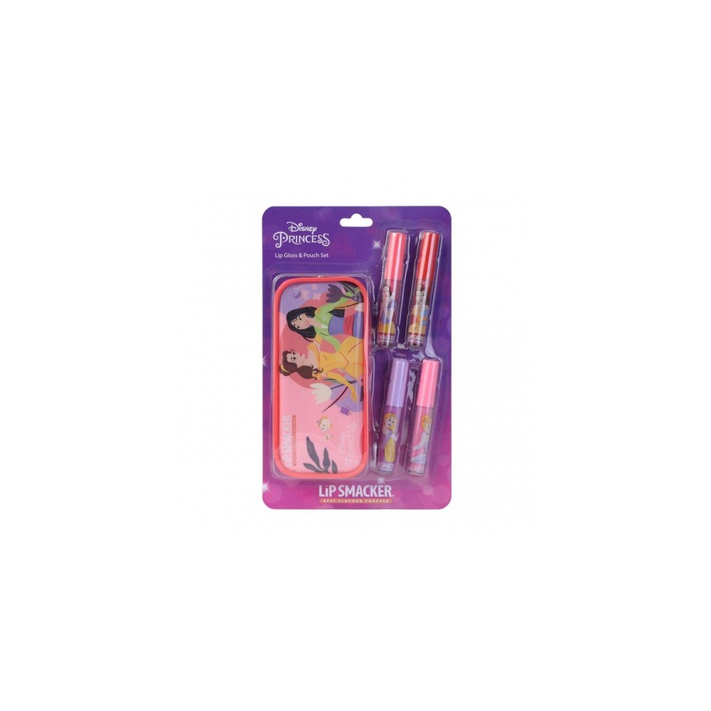 Lip Smacker Disnet Princess - Beauty Case + 4 Lucidalabbra 