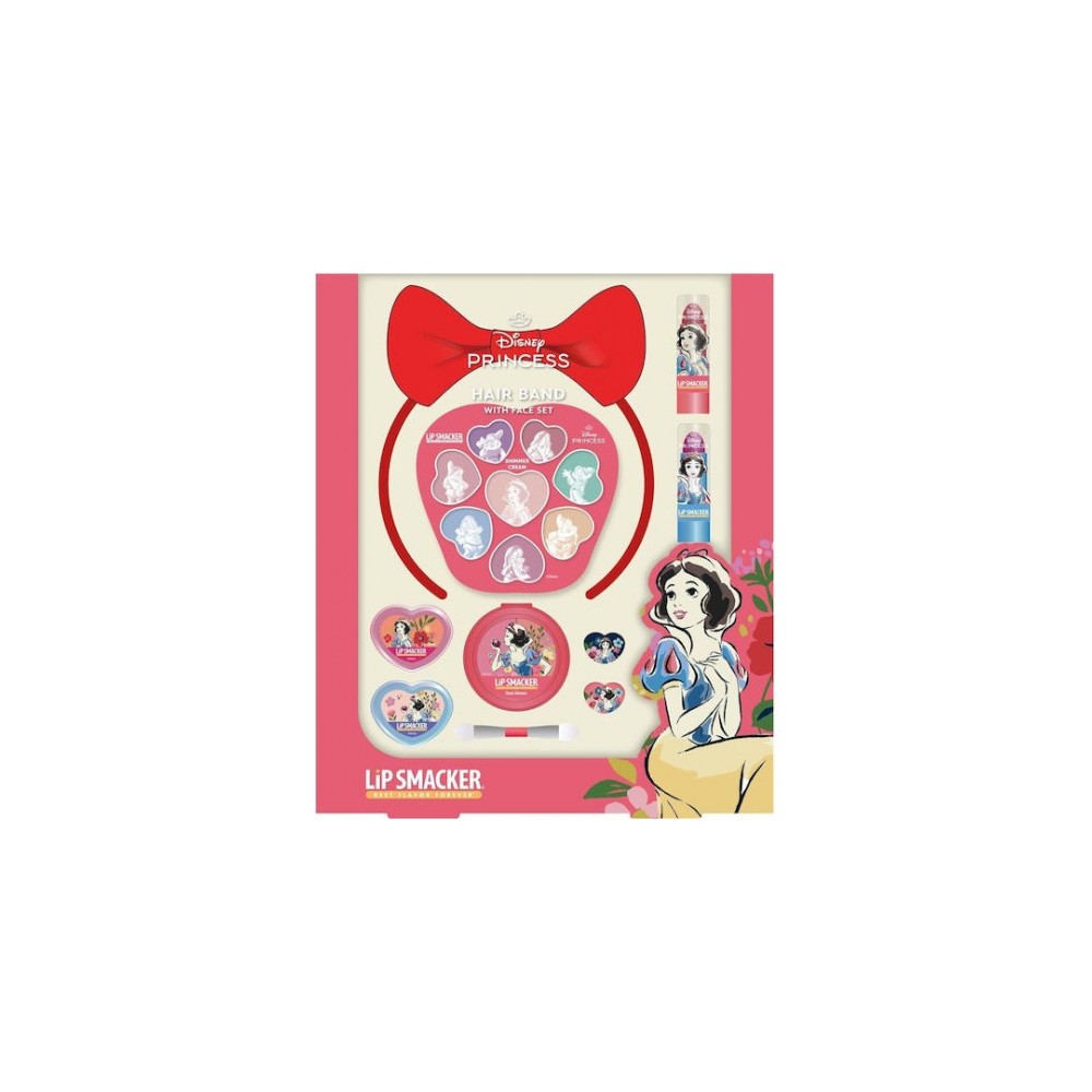 Lip Smacker Disney Princess Hair Band With Face Set - Fascia per capelli + make up 