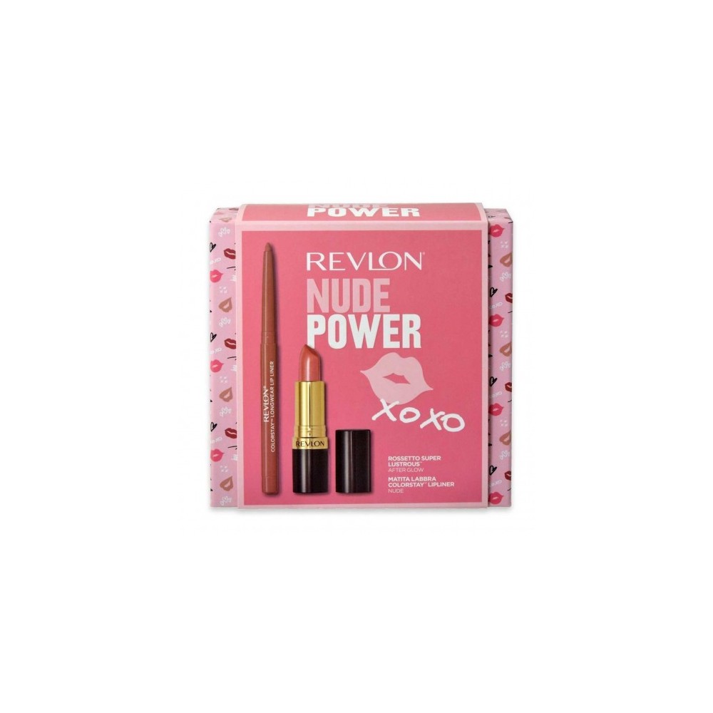 Revlon Nude Power - Rossetto Labbra + Matita Labbra Nude 