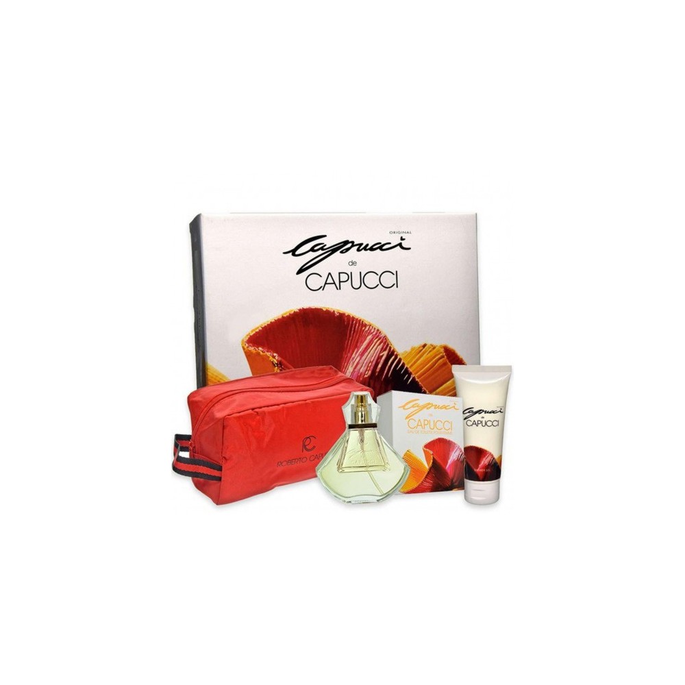 Capucci Woman - Eau de Parfum 100 ml + Shower Gel 400 ml + Beauty Bag 