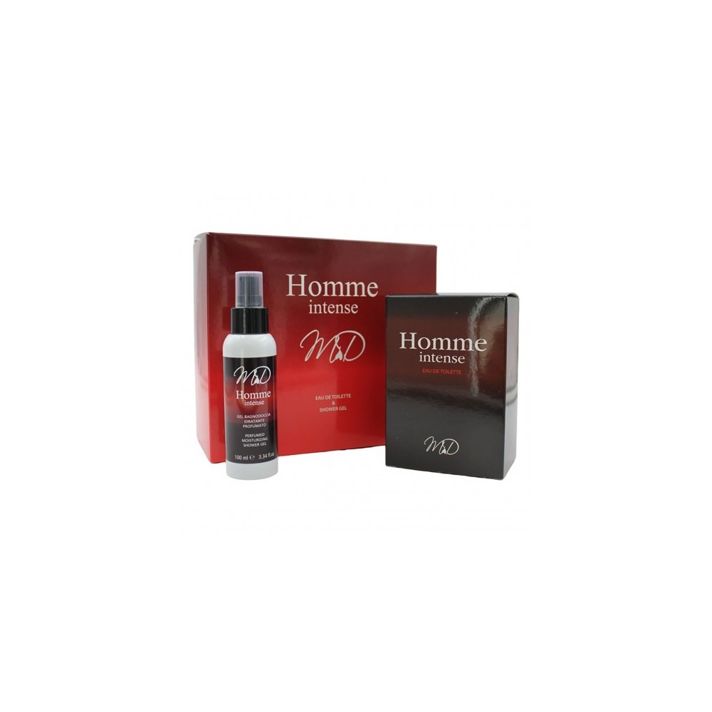 M&D Homme Intense - Eau de Toilette Uomo 100 ml + Bagnodoccia 100 ml 