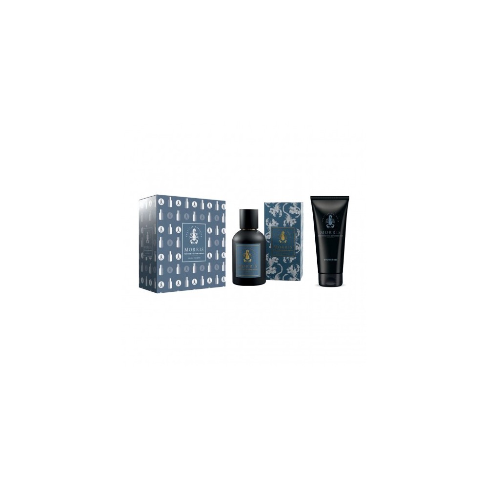 Morris Fortiter Cologne Indigo - Eau de Toilette Uomo 100 ml + Shower Gel 