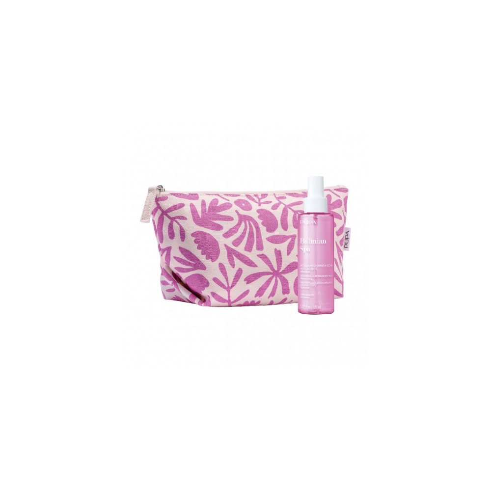 Pupa Balinian Spa - Acqua Profumata Corpo 150 ml + Pochette in Tessuto 