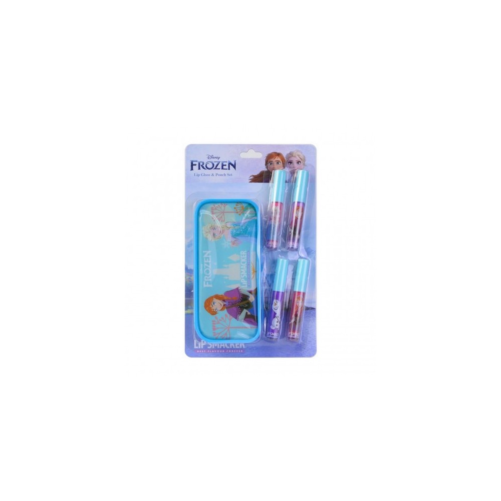 Lip Smacker Disney Frozen - 4 Lucidalabbra + Beauty Case 