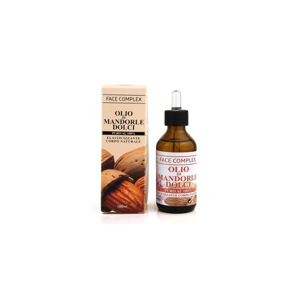 Face Complex Olio di Mandorle Dolci Puro - Elasticizzante Corpo Naturale 100 ml 