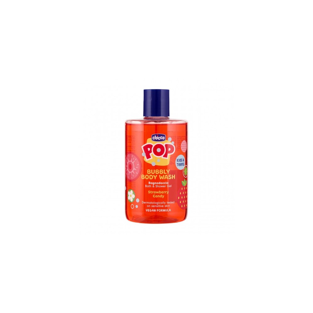 Chicco Pop Bubbly Body Wash - Bagnodoccia alla fragola 300 ml 