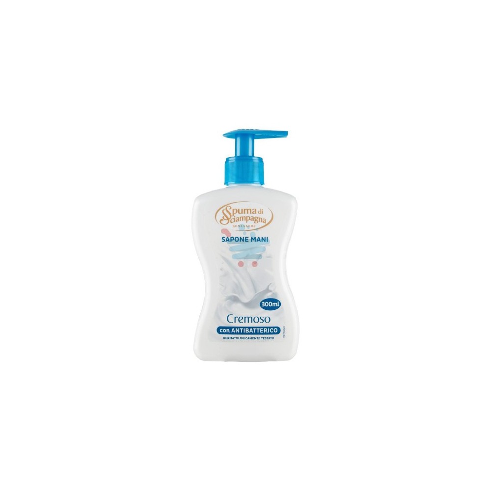 Spuma Di Sciampagna Sapone Mani Cremoso Con Antibatterico 300 ml 