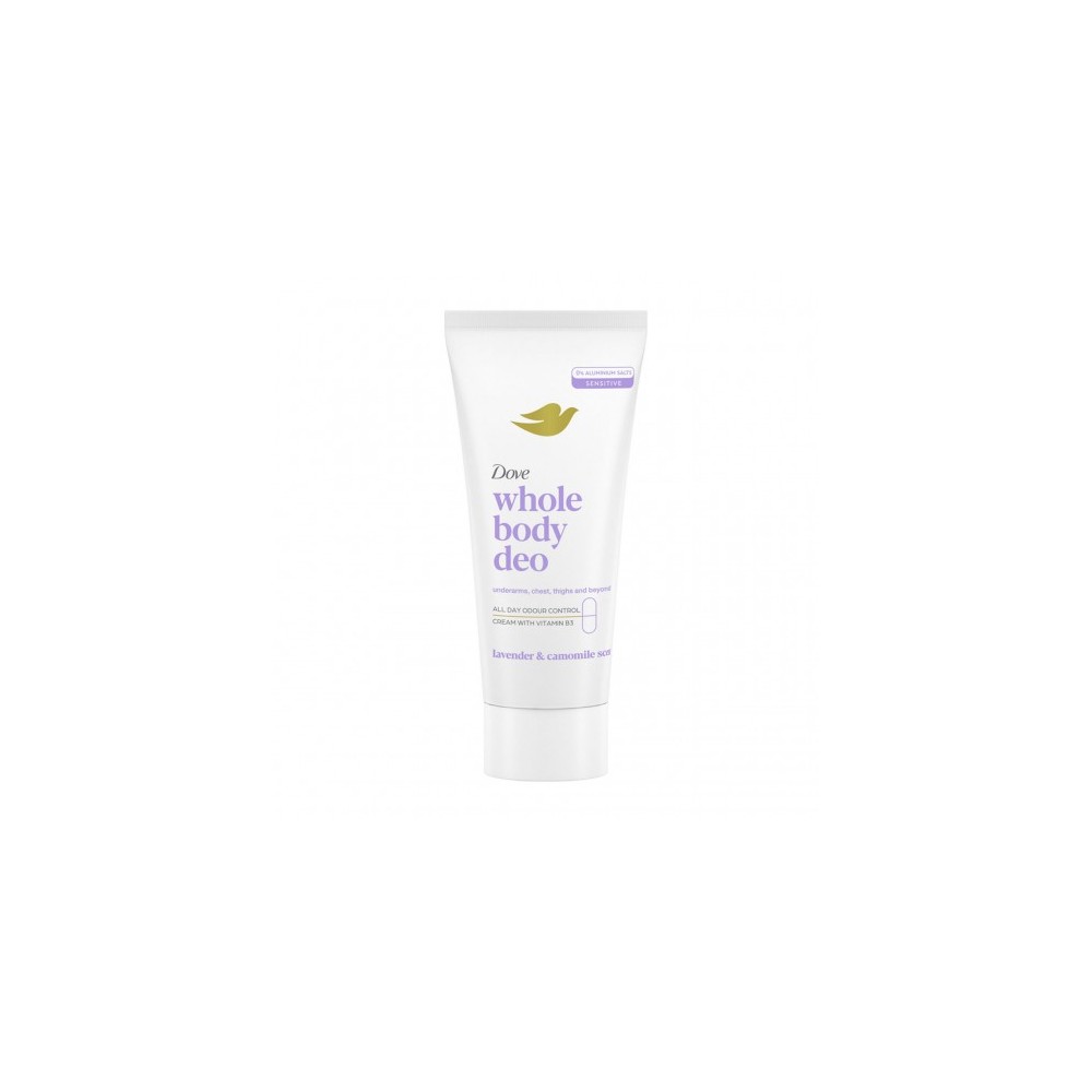 Dove Whole Body Deo Lavanda e Camomilla - Deodorante in crema 75 ml 