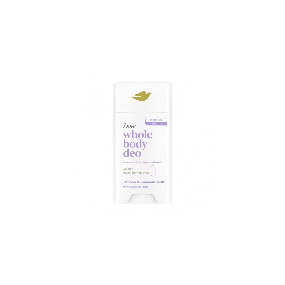 Dove Whole Body Deo Lavanda e Camomilla - Deodorante Stick 75 ml 