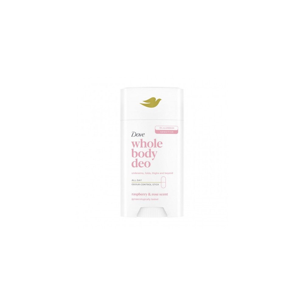 Dove Whole Body Deo Lampone e Rosa - Deodorante Stick 75 ml 