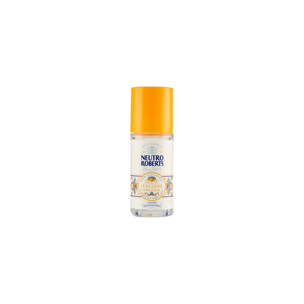 Neutro Roberts Essenze Italiane Siracusa - Deodorante Roll-On 50 Ml 