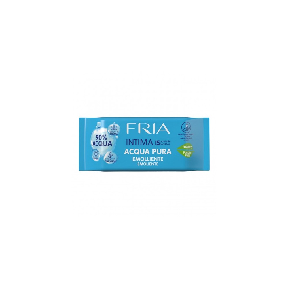 Fria Intima Acqua Pura - 15 Salviette Intime Eollienti 