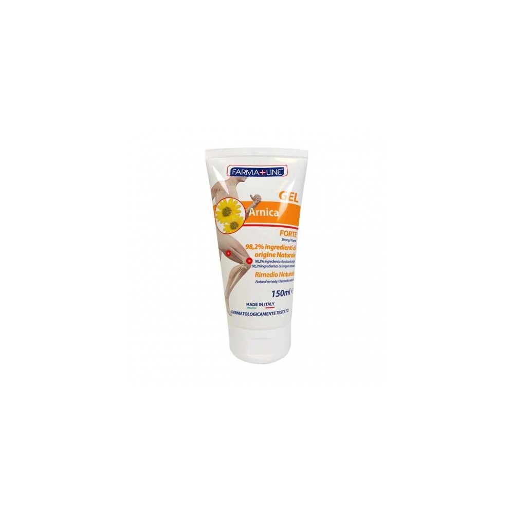 Farmaline Arnica Gel Forte - Rimedio lenitivo per dolori e traumi 150 ml 