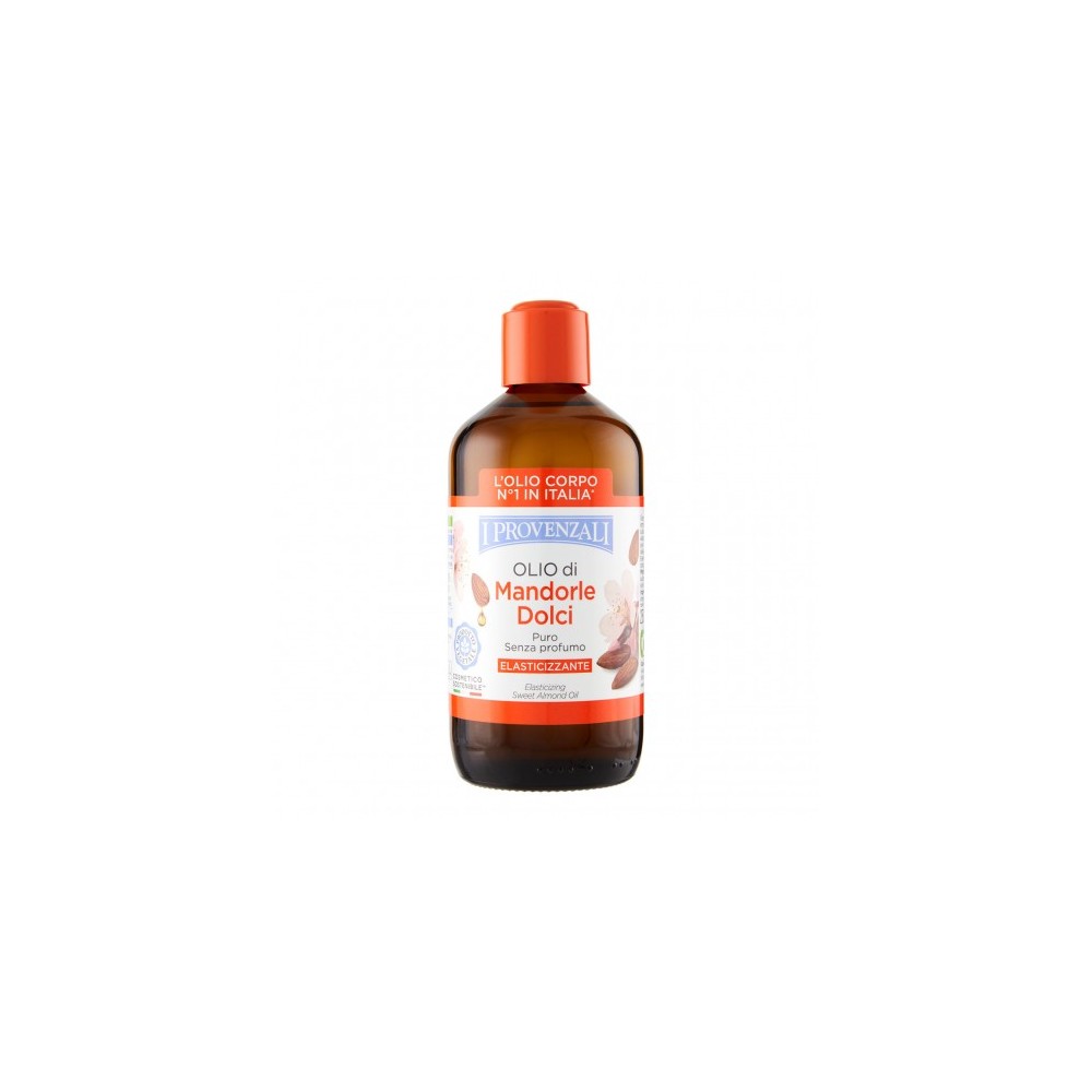I Provenzali Olio Di Mandorle Dolci Puro Senza profumo Elasticizzante 250 ml 