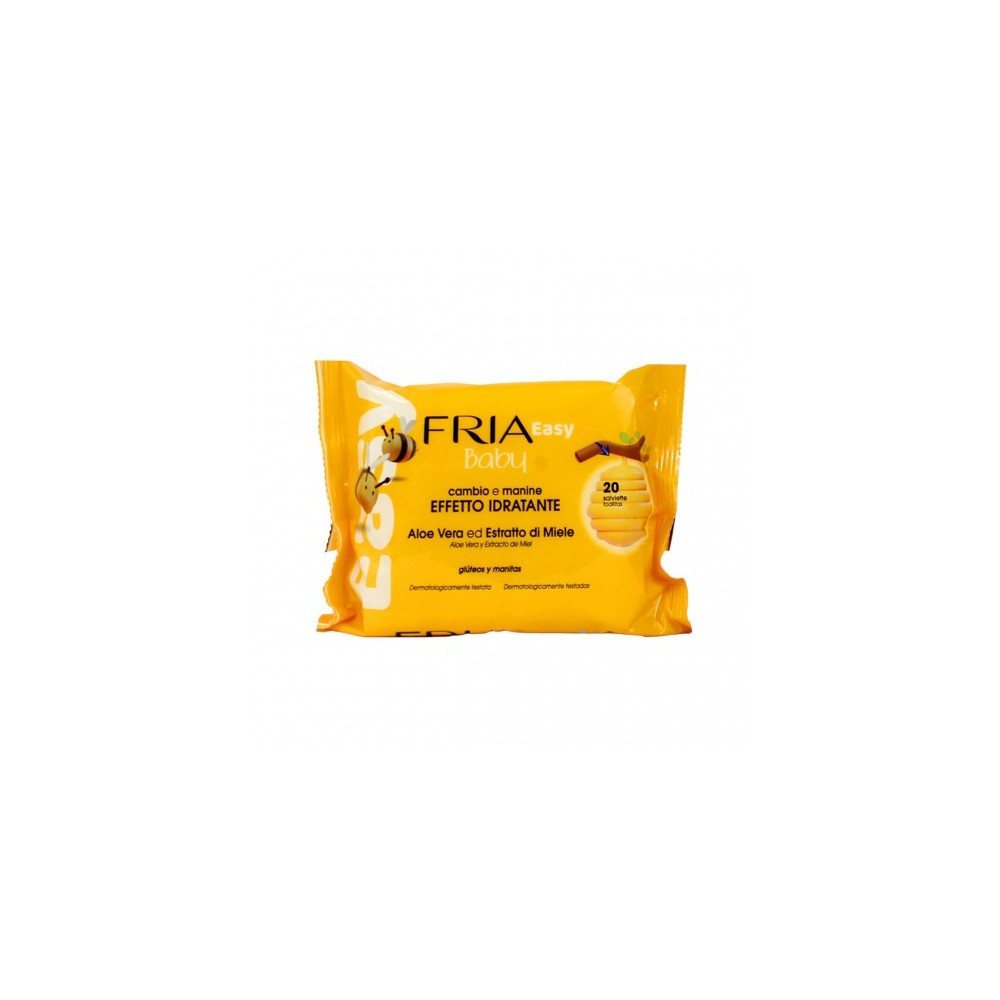 Fria Easy Baby - 20 Salviette per il cambio e manine 
