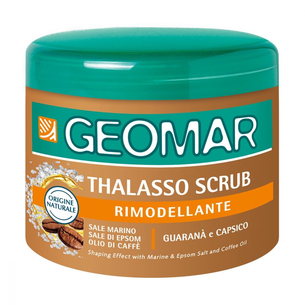 Geomar Thalasso Scrub Rimodellante Guaranà  e Capsico 600 g 